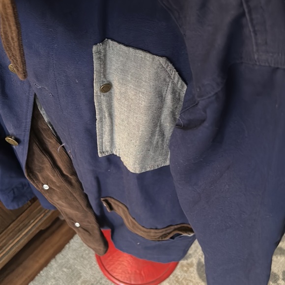 Men’s Woolf Originals New York  WON Deconstructed Corduroy Cotton/Canvas Jacket - Picture 6 of 14